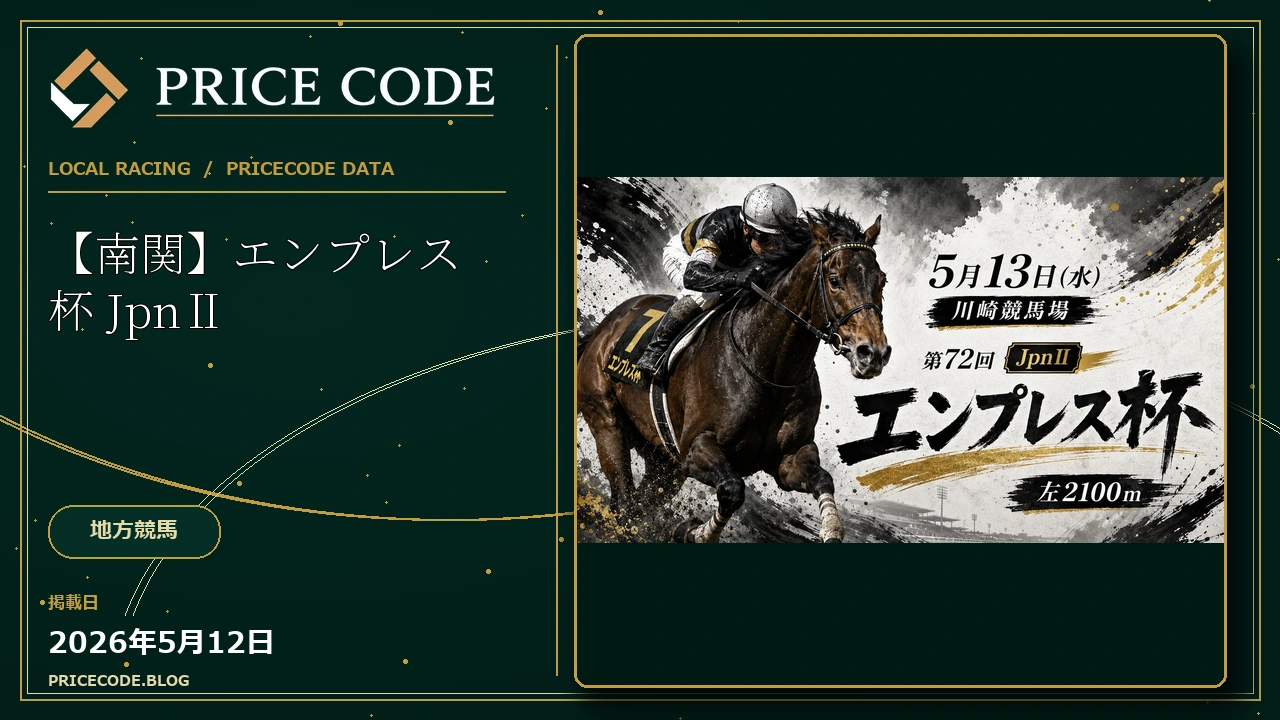 【南関】エンプレス杯　JpnⅡ