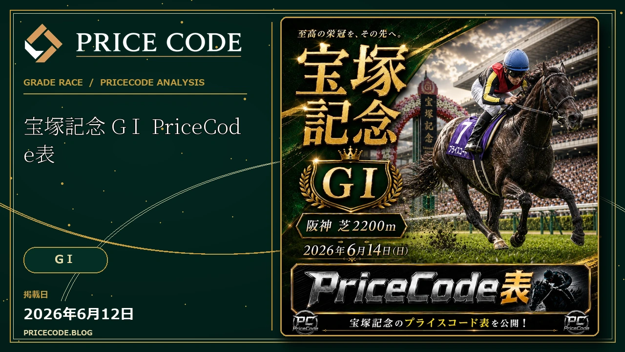 宝塚記念 GⅠ PriceCode表